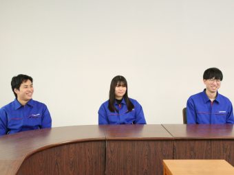 インタビュー風景